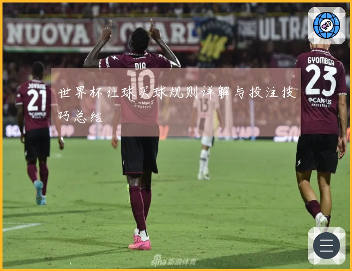 世界杯让球买球规则详解与投注技巧总结