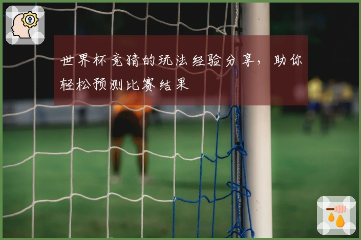 世界杯竞猜的玩法经验分享，助你轻松预测比赛结果
